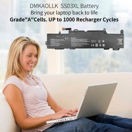 SS03XL 933321-855 Battery for HP EliteBook 840 G5,EliteBook 730 735 740 745 830 846 G5, EliteBook 735 745 830 840 G6 ZBook 14U G5 G6 HSN-I13C-4 HSN-112C HSTNN-LB8G 932823-421 932823-1C1 SS03050XL