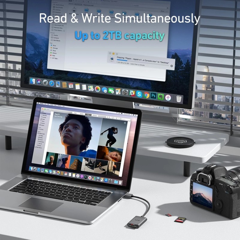 uni USB 3.0 to SD/ Micro SD Card Adapter for