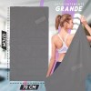 J.H. Company Toalla Microfibra Natacion Gym Playa Grande 128x80 Cm