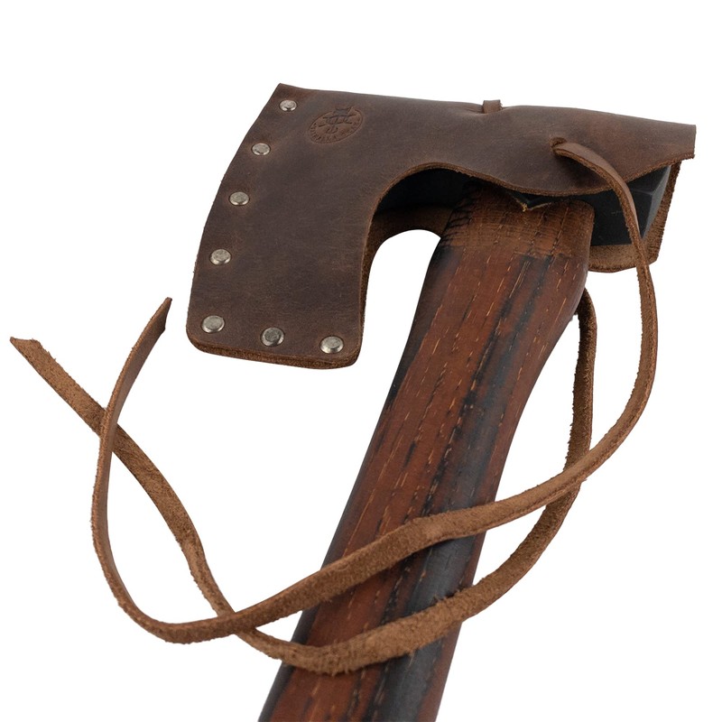 Valhalla Gear, Riveted Axe Head Sheath with String, Protector Case,