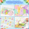 119Pcs Easter Chick Bunny Bulletin Board Decoration Cutouts Set Contain
