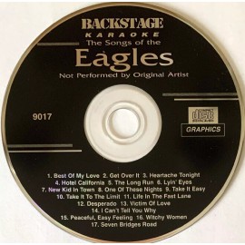 Backstage EAGLES Karaoke CDG CD 17 Sg  Hotel California DESPERADO Get Over It THE LONG RUN
