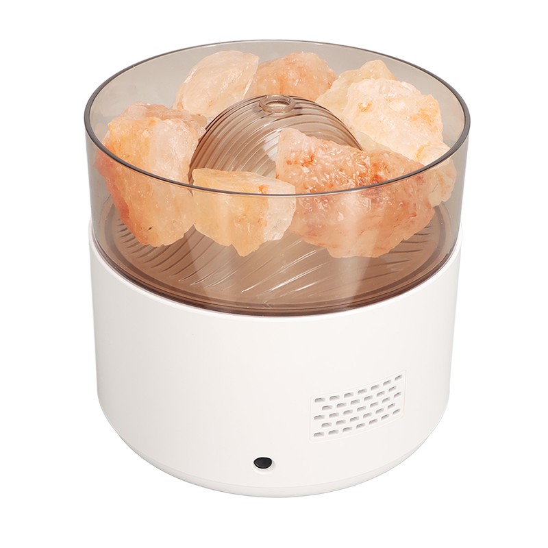 Aroma Lamp Humidifier Colorful Comfortable Multifunctional Crystal Salt Light Diffuser