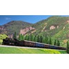 KATO N Gauge Old-Style Passenger Car 4-Car Set (Brown) 10-034