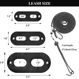 ASOCEA Pack of 3 Adjustable Bearded Dragon Lizard Harness and Lead Reptile Soft Leather Outdoor Nylon Rope Lead for Amphibians Lizards Chameleons Iguana Babies and Other Small Pets (S, M, L)