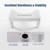 6.7 Inch Toilet Stool for Bathroom,Non-Slip Potty Stool for Pooping,Toilet