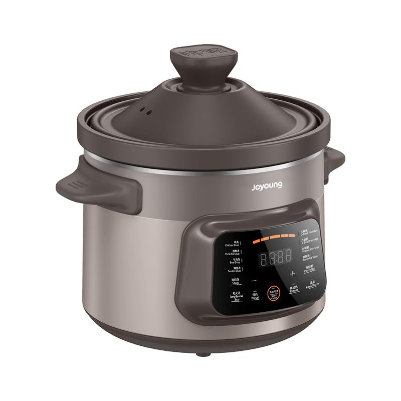 Joyoung Electric Purple Clay Slow Stew Soup Pot Cooker 5