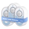Water Leak Detector with 5-Year Battery Life - 3 Pack
