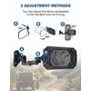 JOYTUTUS Mirrors Doors Off Doors On Compatible with Wrangler TJ