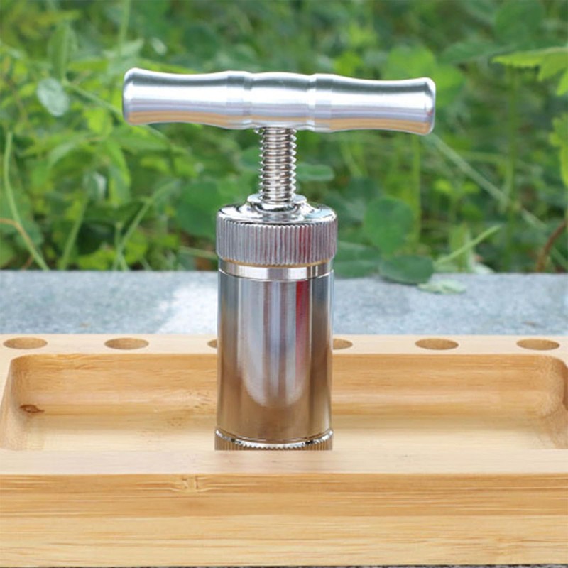 Tool Pollen T Press, Pollen Press T-Handle, Durable Herb Pen,