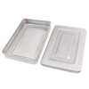OdontoMed2011® 30x20x5 cm Instruments Box Stainless Steel Holloware Tray Box