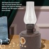 Vintage Light Bluetooth Speaker Rechargeable Lantern Audio Speaker for Outdoor