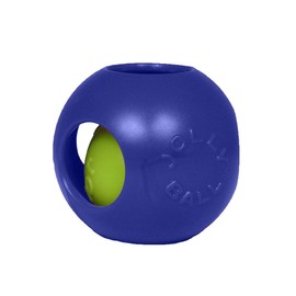 Jolly Pets Jolly Pets Teaser Ball Dog Toy, Large/8 Inches, Blue, Model Number: 1508 BL