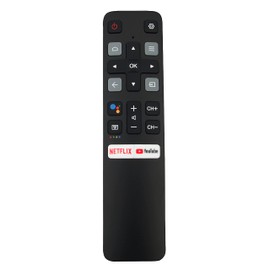 RC802V Voice Control Smart Remote Replacement for TCL Android TV Smart 4K UHD TV 40S330 32S330 65Q637 55Q637 55S430 43S430 65Q637 55Q637 43S434 50S434 55S434 65S434 75S434 40S330 32S330 4 Series