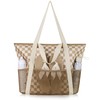 HOMESPON Beach Bag Large Waterproof Sandproof Foldable Tote for Women