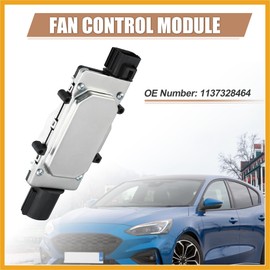 Partuto Engine Cooling Fan Controller for Mazda 3 5 for Volvo v40 for Ford Focus Kuga Cooling Fan Control Module Fan Control Unit Replaces 1137328464 1137328567 Replacement