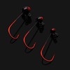 Shakyhead Jig Hooks Fishing Lures -15Pcs Jump Football Jig Head