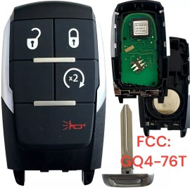 KEYXPRESS For 2019 2020 Dodge Ram 2500 3500 4500 5500 Smart Remote Car Key Fob GQ4-76T