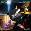 HD05 Flat EDC Flashlight, 3100 Lumens 4-in-1 LED Rechargeable Flashlight