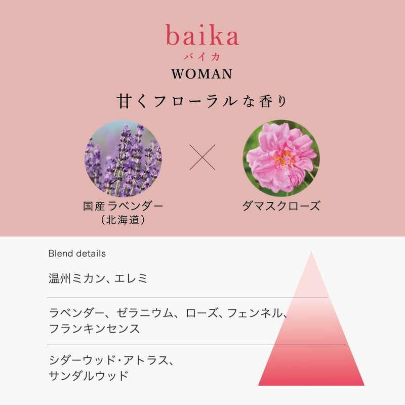 hana to mi Baika Roll-on Aroma, Clear, 0.3 fl oz