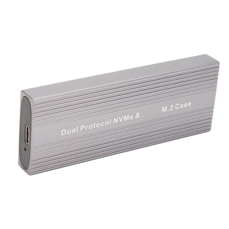 M.2 Nvme PCIE NGFF SATA SSD Enclosure Type C Port
