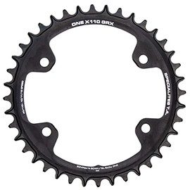 Spécialités TA 110pcd One 4 Arm GRX Chainring, 42t, Black