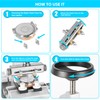 Singcci Bench Watch Opener 5700，with 6 Types of Steel Teeth,