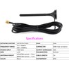LPWA Outdoor Waterproof Antenna, 5dBi High GAIN with Magnetic Base,