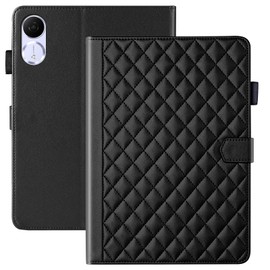 Vaitasy Case for Honor Pad V9 11.5 Inch 2024 Business PU Leather Tablet Protective Case for Honor Pad V9 with Card Slot Stand Black