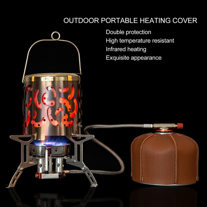 Camping Heater Stove Portable Mini Stainless Steel Fast Heating Tent