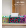 Livelab Paper Towels Cover Compatible with Kleenex Disposable Paper Hand