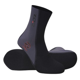 ZCCO 1.5mm Neoprene Diving Socks for Men Women Youth - Beach Water Socks for Snorkeling, Surfing, Water Sports (1.5W-GY-XL)