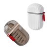 2 PCS Leakproof Travel Soap Case Soap Container with Draining