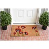 Calloway Mills Red Poppies Doormat 17" x 29"