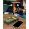 LEKATO Built-in 10000mAh Rechargeable Battery Guitar Pedal Power Supply, 10