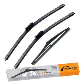 PEJIEDAS 3 Wiper Blades for Lexus NX200t NX300 NX300h 2015-2021, OE Genuine Replacement (26″/16″ Front Wiper + 12″ Rear Wiper)