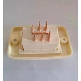 American Technology CW ATC RV Slide Room In/Out Momentary Rocker Switch 40A 12V IVY w/ Bezel