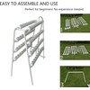 INTBUYING Hydroponics Growing System 70 Holes 8 Pipes 4 Layers