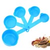 11 Pcs Plastic Measuring Spoons and Cups Set for Home