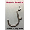 Hillman Brand (10 Pack) 1" Jumbo 'J' Metal Peg Garage