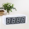 Risegun DIY Digital Clock Kit 4 Digit LED Clock Electronic