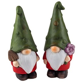 BWG Gonk 23cm Gnome Garden Ornament Figurines (Set of 2)