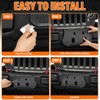 ABS Front License Plate Holder & Frame Bracket- Enhanced Anti-