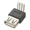 USB A Female 4 Pin 90 Degree PCB Terminals USB