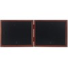 Lawrence Frames Hinged Double (Horizontal) Walnut Wood Picture Frame, Gallery