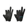 Shimano 01 Basic Gloves, 3-Cut GL-008Y, Black, M