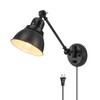 GOODATE Plug in Wall Sconces, Wall Sconce Lighting with Dimmable
