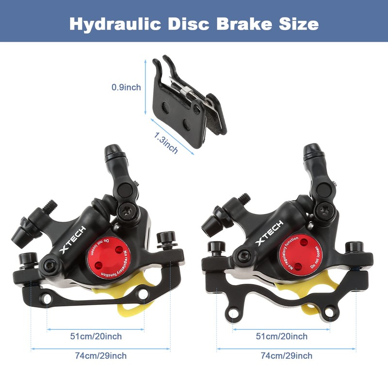 PETCHOR HB-100 Line Pulling Hydraulic Disc Brake Calipers，Mechanical Disc Brakes