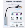 eqimaimai 2.5G USB Ethernet Adapter 2-in-1, Aluminum Fast USB-C&USB-A to