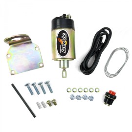 AutoLöc Power Accessories 35lb Adjustable Shaved Door Handle Solenoid 12V Motor for Single Latch w/ Button